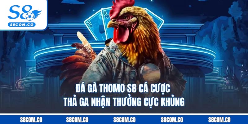 Đá Gà Thomo S8 - Cá Cược Thả Ga, Nhận Thưởng Cực Khủng